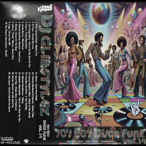 DJ GlibStylez - 70's 80's Disco Funk Vol.34
