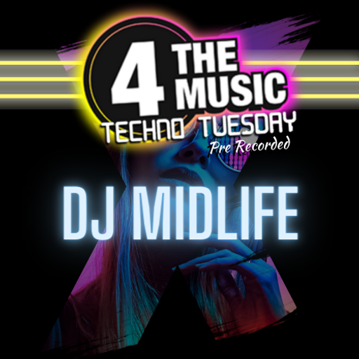 DJ Midlife - 4TM Exclusive - 4TM Techno Tuesday Pre-recorded Mix 31st Aug