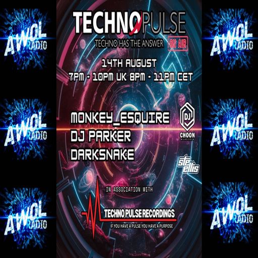 Darksnake Special Hard Techno "Techno Pulse Exclusive Set 26" AWOL Radio 14.8.2024