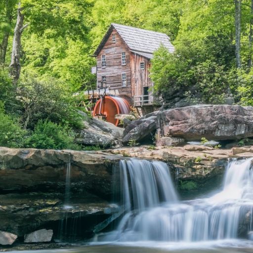 Mystical Waterwheel by Paul Asbury Seaman