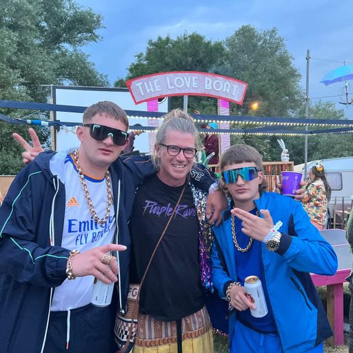 Rob Da Bank with Cobby CV, Emily Eavis and Curawaka // 26-06-22
