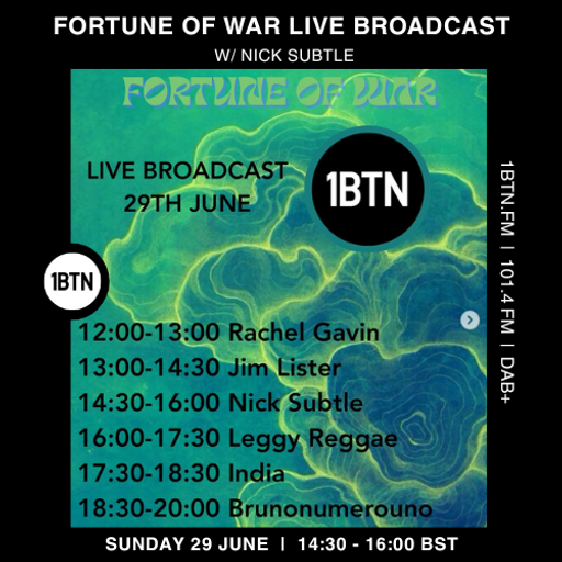 Fortune Of War Live Broadcast w/ Nick Subtle - 29.06.25