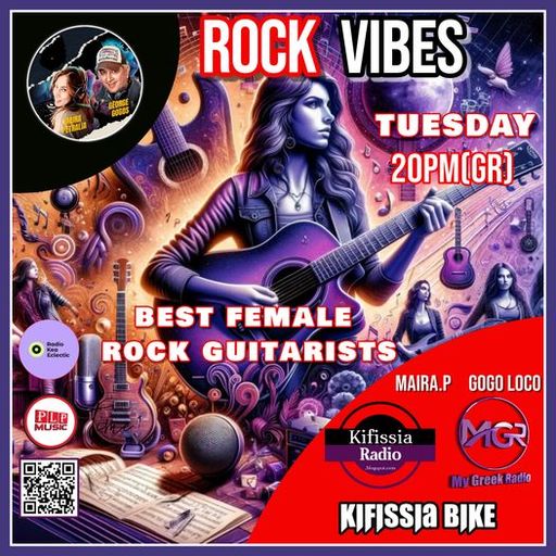 ROCK VIBES giutar woman