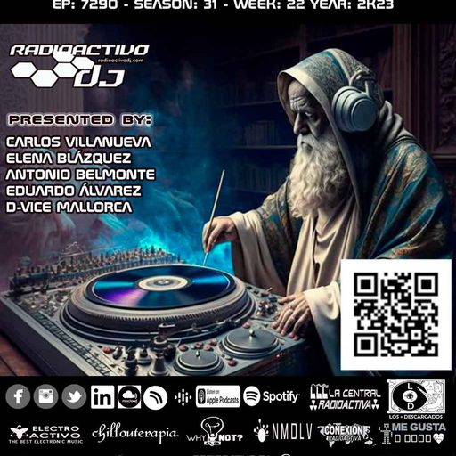 Radioactivo DJ 22-2023 by Carlos Villanueva, Elena Blázquez, Antonio Belmonte & D-Vice M.