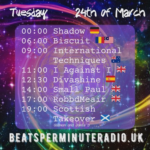 BPM Radio, Tuesday Choons, vol 54, 24/03/26