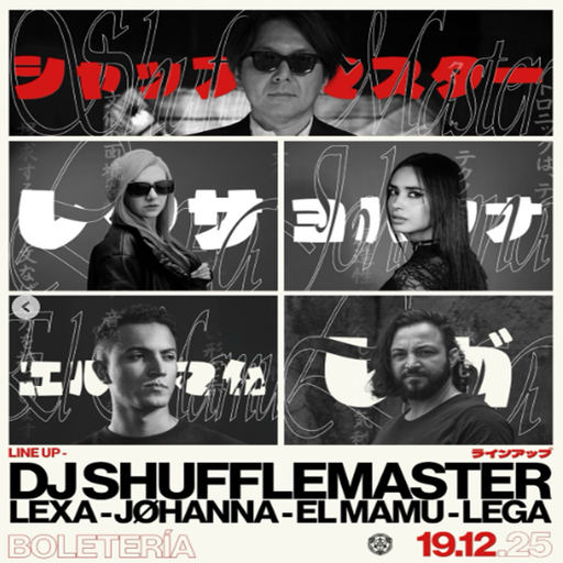 DJ Shufflemaster at Antisistema Club (Bogotá-Colombia) - 19 December 2025