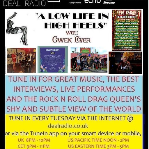 A LOW LIFE IN HIGH HEELS WITH GWEN EVER RADIO SHOW 31ST JANUARY 2023 EDITION