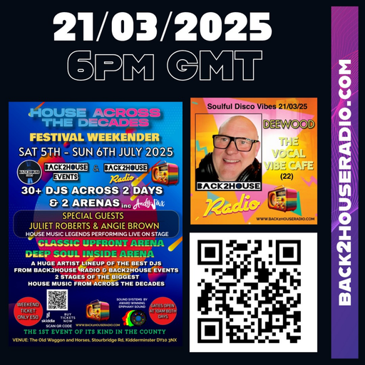 Episode 22: Vocal Vibe Cafe 22 (21/03/2025)- Soulful Disco Vibes