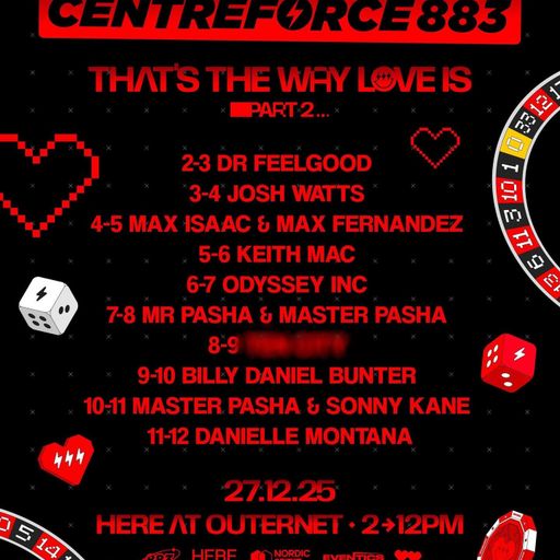 Thats the way Love is LIVE EVENT 2025 PART 2 - 883.centreforce DAB+ - 27 - 12 - 2025 .mp3