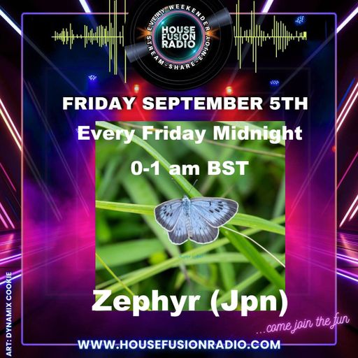 House Fusion Radio "Midnight Vibes #56" Friday, Sep. 5th, '25