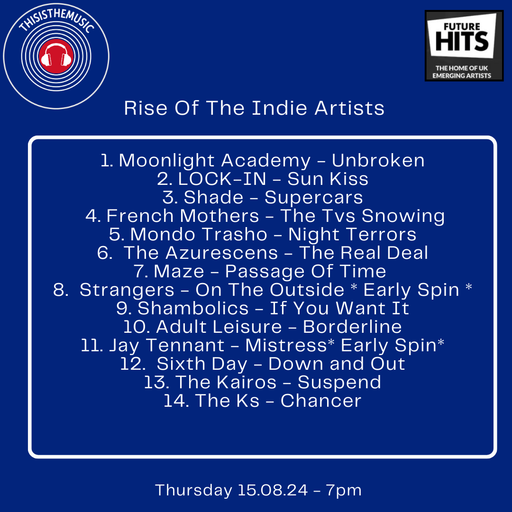 Rise Of The Indie Artists 15.08.04 #86