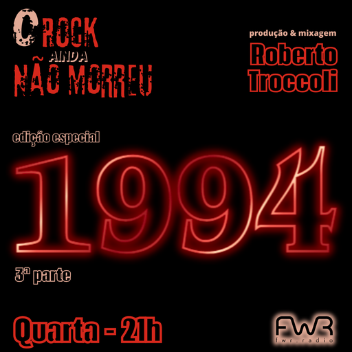 O Rock Ainda Não Morreu 132 - 1994 (parte 3) - 12.6.2024
