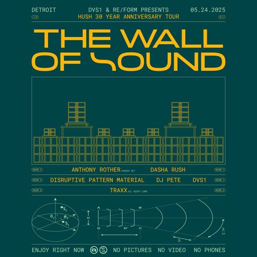 DJ Pete at "DVS1 & RE/FORM present : The Wall of Sound" (Detroit - USA) - 24 May 2025