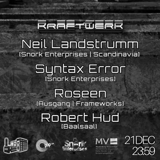 Robert Hud at "Snork Enterprises" @ Kraftwerk (Rostock-Germany) - 21 December 2024