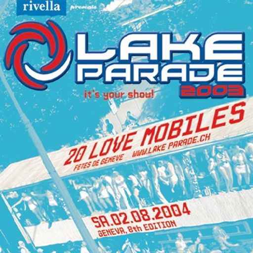 Green Velvet at Lake Parade (Geneva - Switzerland) - 31 July 2004