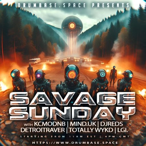 Mind (UK) - Drumbase.space - LIVE Savage Sunday - Mind Control