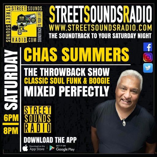 The Street Sounds Throwback Show with Chas Summers on Street Sounds Radio 1800-2000 02/09/2023