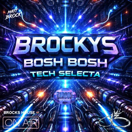BROCKYS Bosh Bosh Tech Beats live on ZIRCON RADIO