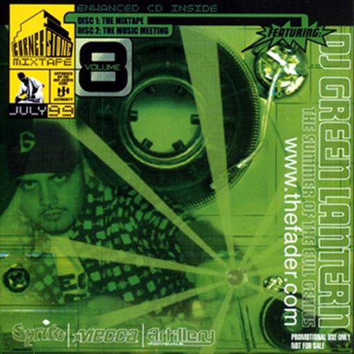 DJ Green Lantern - Cornerstone Mixtape (Vol.8) - The Summer of the Evil Genius (1999)