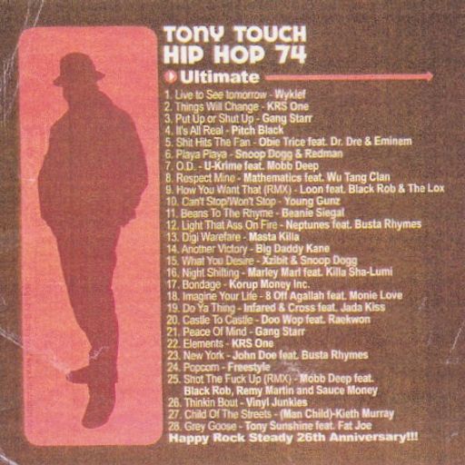 Tony Touch - Hip Hop #74 : Ultimate (2003)