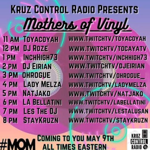 Mothers of Vinyl 9th May 2021
