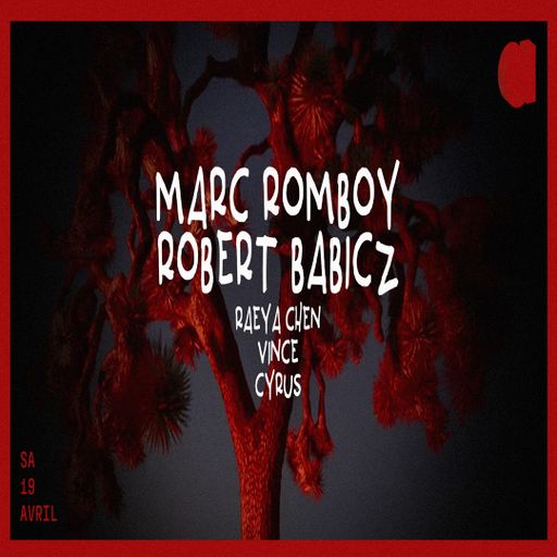 Marc Romboy B2B Robert Babicz at Audio Club (Geneva-Switzerland) - 19 April 2025