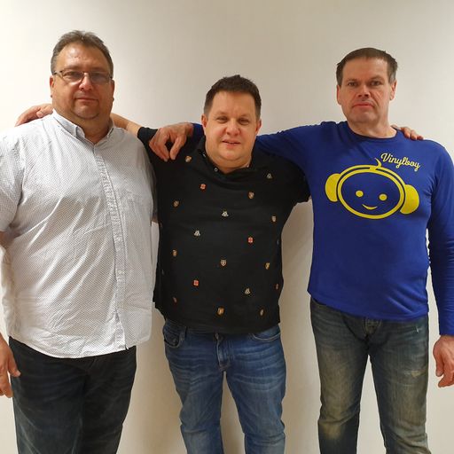 Bakelit Party 12.0 László Zoltánnal, Walla Sándorral és Hajcser Attilával.2019-04-19 poptarisznya.hu