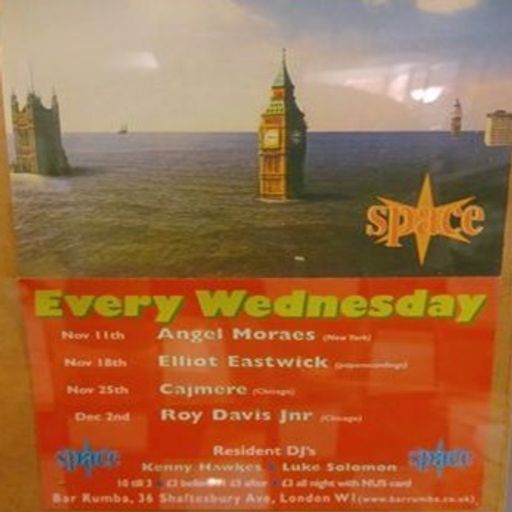 Cajmere at "Space" @ Bar Rumba (London-UK) - 25 November 1998