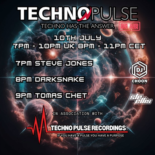 Dj Tomas Chet - Techno Pulse on Awol radio 2024.07.10