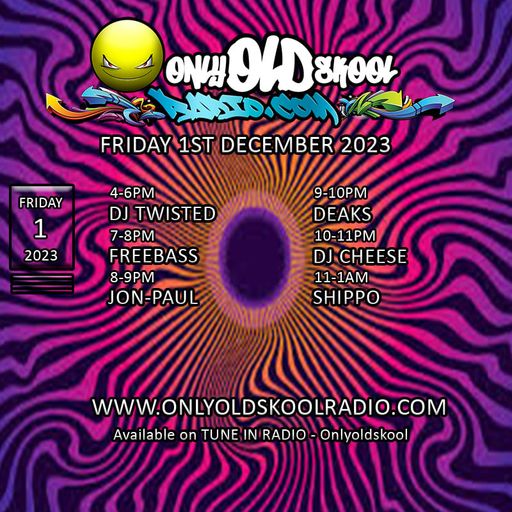 Jon-Paul - Oldskool education show 01/12/23 . pre 93 vinyl set . only old skool radio