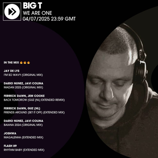 SelectRadio Bill McGruddy Show WE ARE ONE - BigT Mix (04.07.2025)