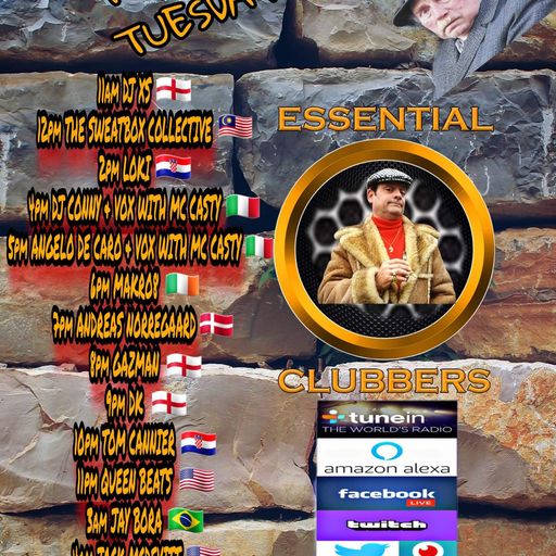 Biscuit (The Sweatbox) - Terrific Techno Tuesday-Live on Essential Clubbers Radio 12.1.2021