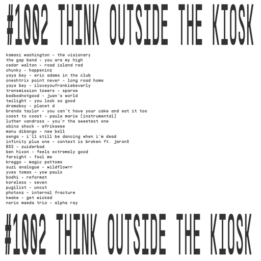 #1002 NEW CHUNKY | BADBADNOTGOOD | KORELESS | PHOTONZ | PUGILIST | BEN HIXON | YAYA BEY | DRAMABOY