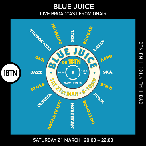 Blue Juice live broadcast from Onair - 21.03.26