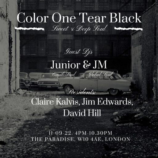 JM Soul Rare Vinyl Special - Colour One Tear Black Edition