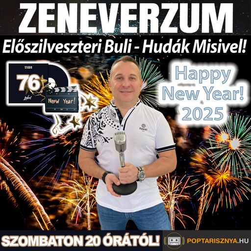 Zeneverzum Hudák Misivel - 76. adás (2024. 12. 28.)