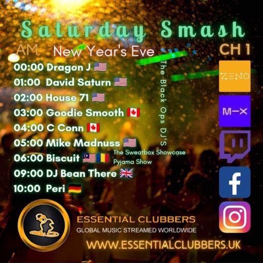 Biscuit-Saturday Pajama Show-New Year's Eve Edition-Live on Essential Clubbers Radio 31.12.2022