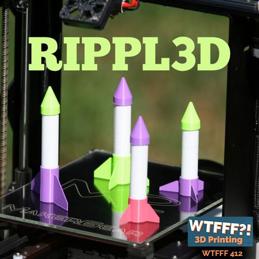 WTFFF 412: 3D Print STEAM Challenges with Todd VanHoogstrate of Rippl3D