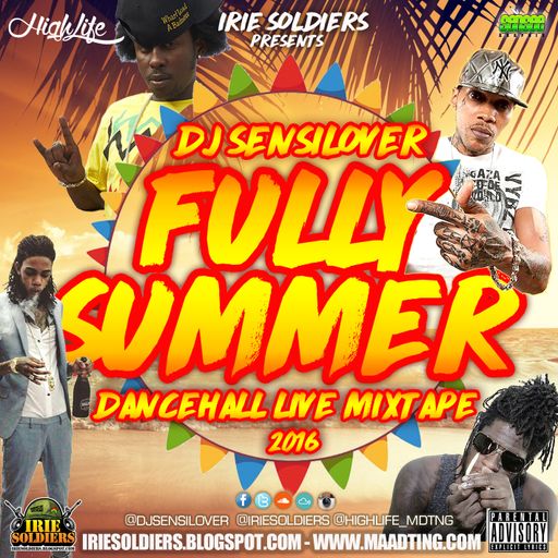 DJ Sensilover - Fully Summer, Dancehall Live Mixtape (2016)
