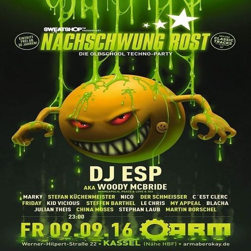 Woody McBride at "Nachschwung Rost" @ ARM (Kassel-Germany) - 9 September 2016