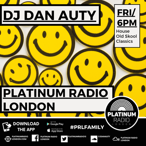 DJ Dan Auty / Fri 23rd Oct 2020 / 6 - 8pm / Recorded Live On PRLlive.com