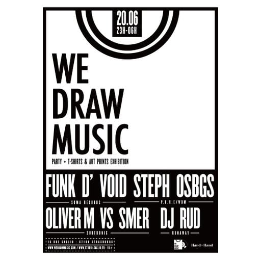 Funk d'Void at "We Draw Music On Tour" @ Studio Saglio (Strasbourg-France) - 20 June 2015