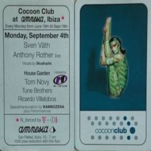 Sven Väth at "Cocoon Club" @ Amnesia (San Rafael - Ibiza) - 4 September 2000