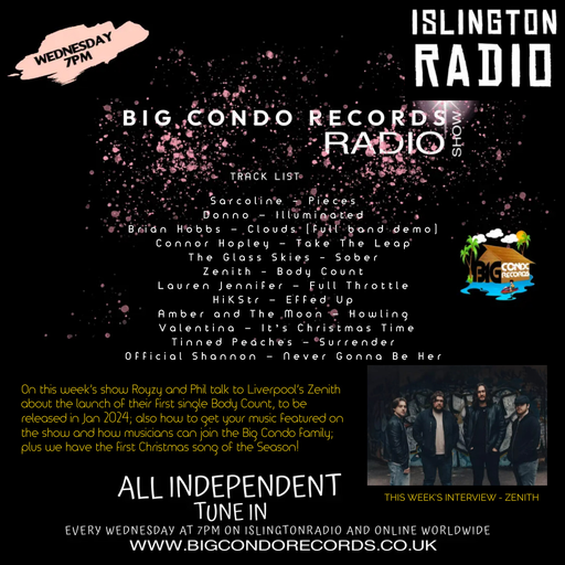 Big Condo Records Radio Show (13/12/2023)