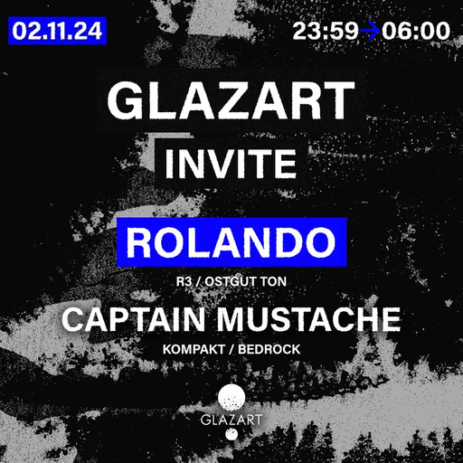 DJ Rolando at Glazart (Paris - France) - 2 November 2024