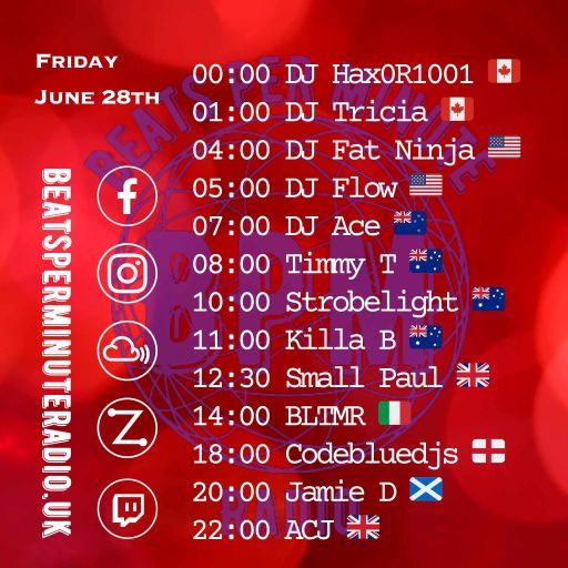 TimmyT-Live on BPM Radio-Bali Bliss Bombs-280624