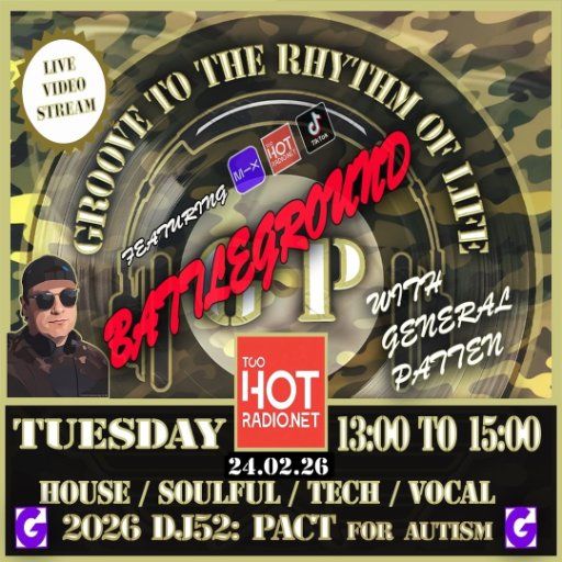 GROOVE TO THE RHYTHM OF LIFE with General Patten (HOUSE/VOCAL/SOUFUL)