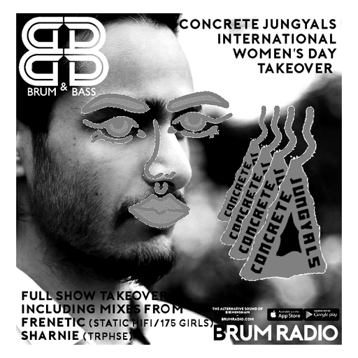CONCRETE JUNGYALS Takeover on the Brum & Bass show with Danny de Reybekill (08/03/2018)