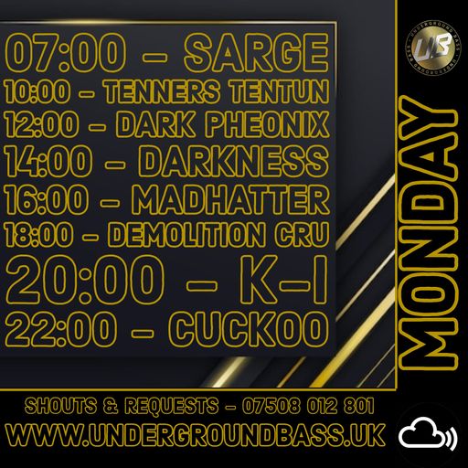 SEWER SQUAD 20-5-24 LIVE ON UNDERGROUNDBASS.UK & POLAND