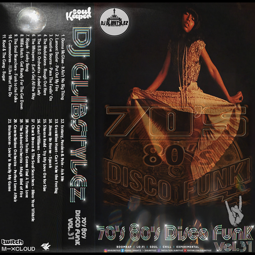 DJ GlibStylez - 70's 80's Disco Funk Vol.31
